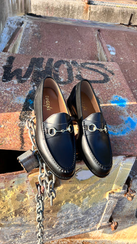 Morgan Loafers - Black Calf Leather