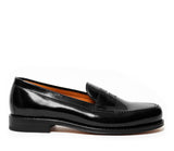 Penny Loafers - Black Leather