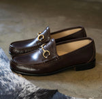 Luxury Morgan Loafers - Brown Leather