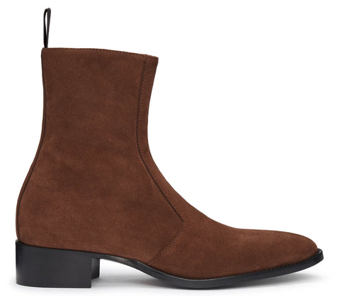 Luca Boot- Tobacco Suede