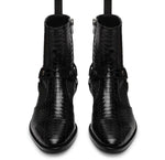 Weston Boots - Black Skin Leather