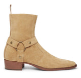 Weston Boot- Biege Suede