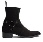 Weston Boot- Black Suede