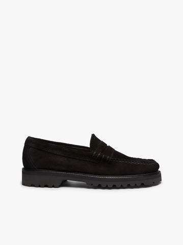 Timber Series - Black Suede Loafers
